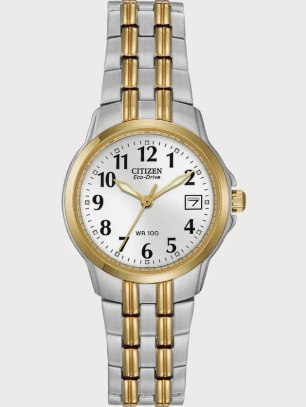 Citizen Eco-Drive Corso EW1544-53A Two-Tone 26mm Watch – WR100 – Date Window